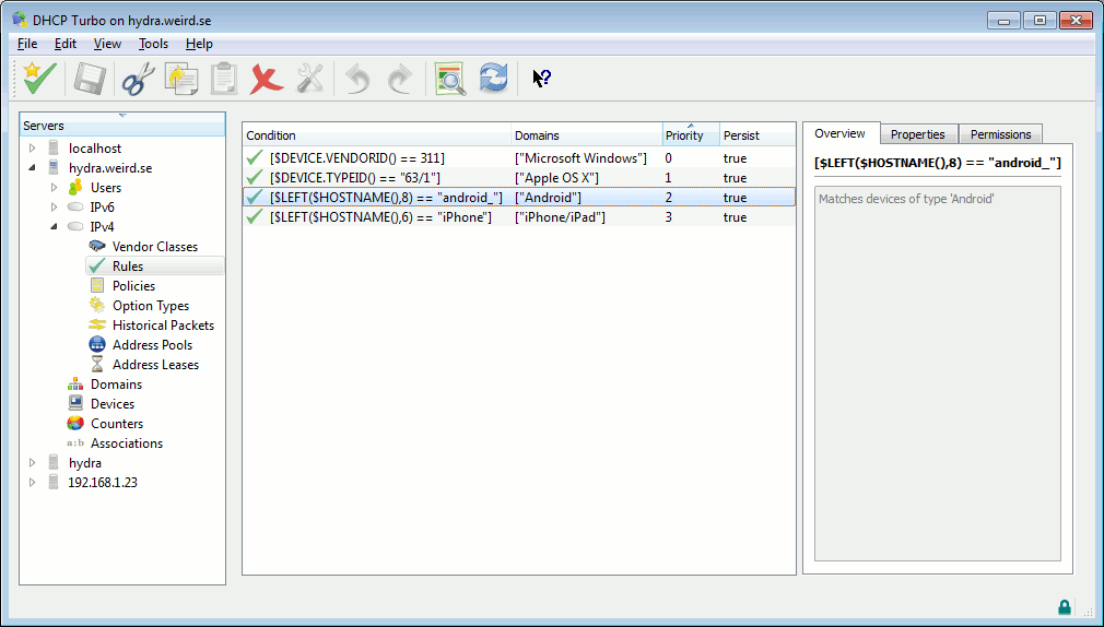 Full DHCP Turbo 64-bit screenshot