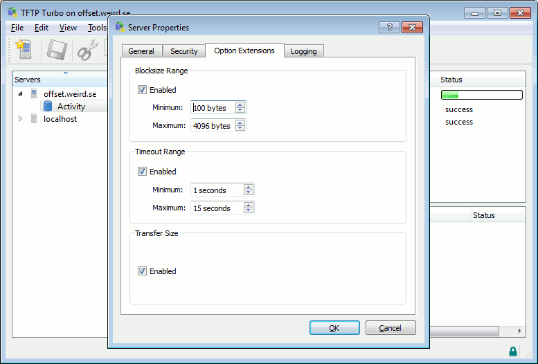 TFTP Turbo 64-bit screenshot